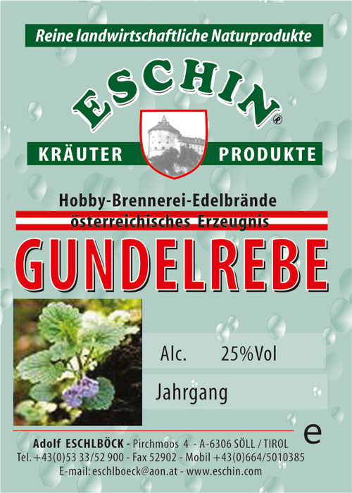 11 A Gundelrebe 200 ml